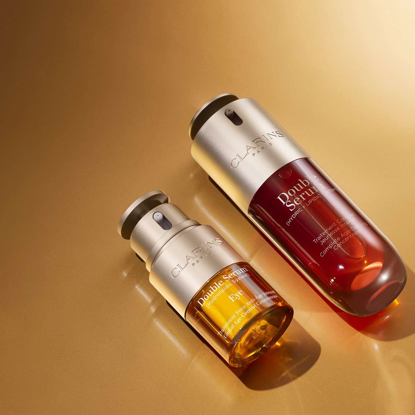 CLARINS Double Serum 50ml + 目元サンプル3枚 CLARINS Double Serum 50ml + 目元サンプル3枚