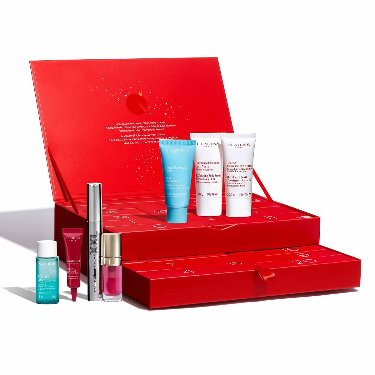 24-Day Beauty Advent Calendar | Limited & Exclusive Gift | CLARINS®