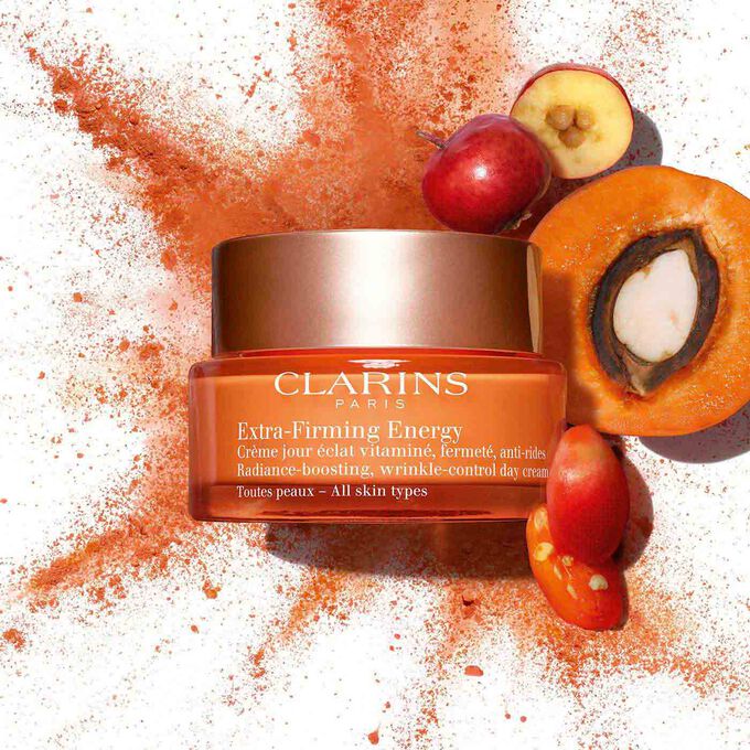 Extra-Firming Energy packshot with ingredients