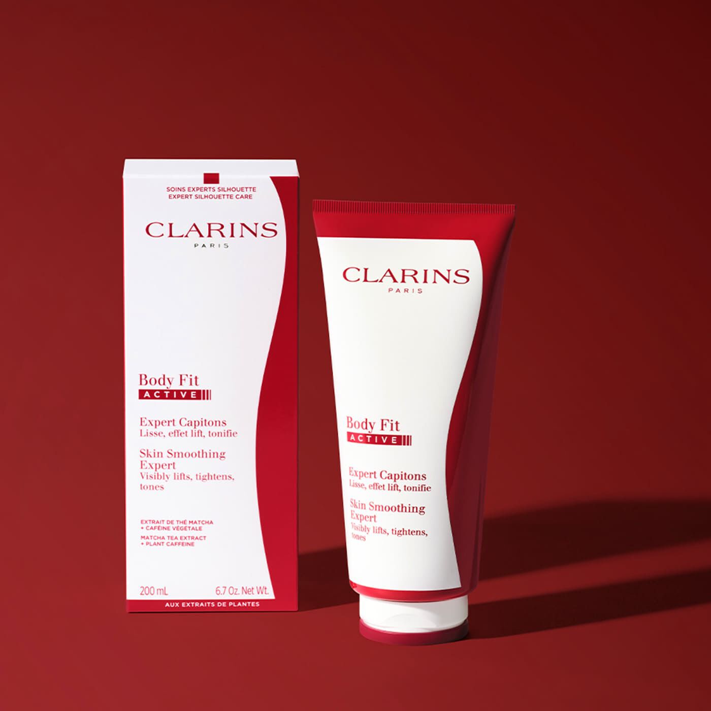 CLARINS Body Fit ACTIVE 200ml（正規品） Clarins Body Fit Active Skin Smoothing Expert – Escentual