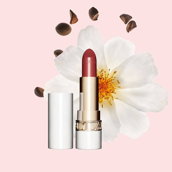 Clarins Joli Rouge shine lipstick provides deep nutrition for your lips, giving a perfect shiny lipstick look every day.