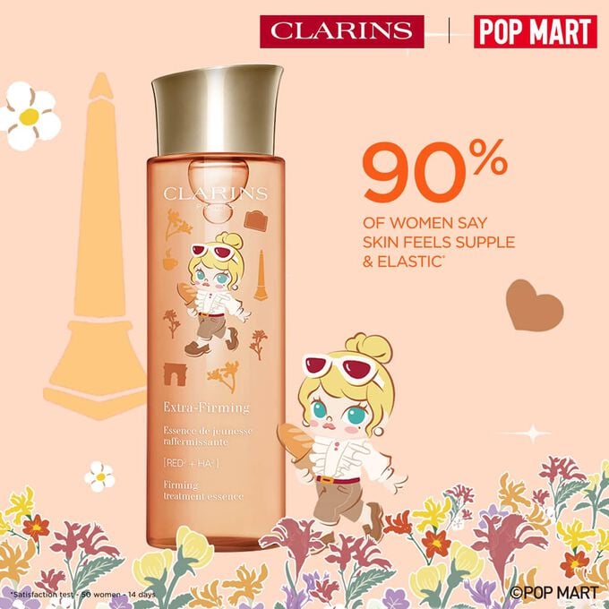 Pop Mart special edition anti-ageing lotion proven to leave skin eighty-eight percent smoother for a youthful glow.