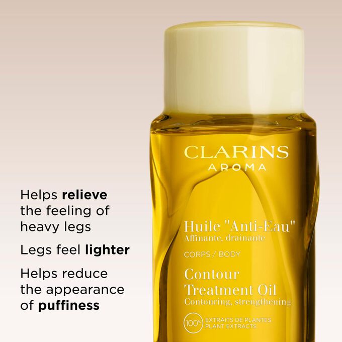 Use this water retention oil to relieve the feeling of heaviness and leave your legs feeling lighter and less puffy.