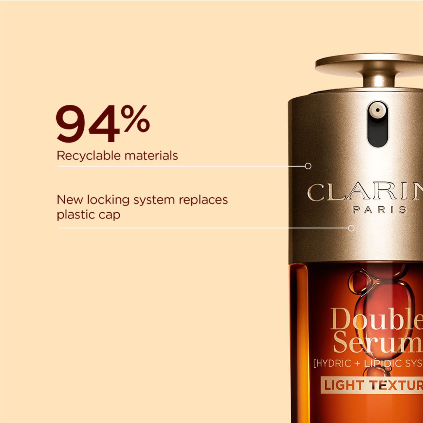 Double Serum Light Texture | CLARINS®
