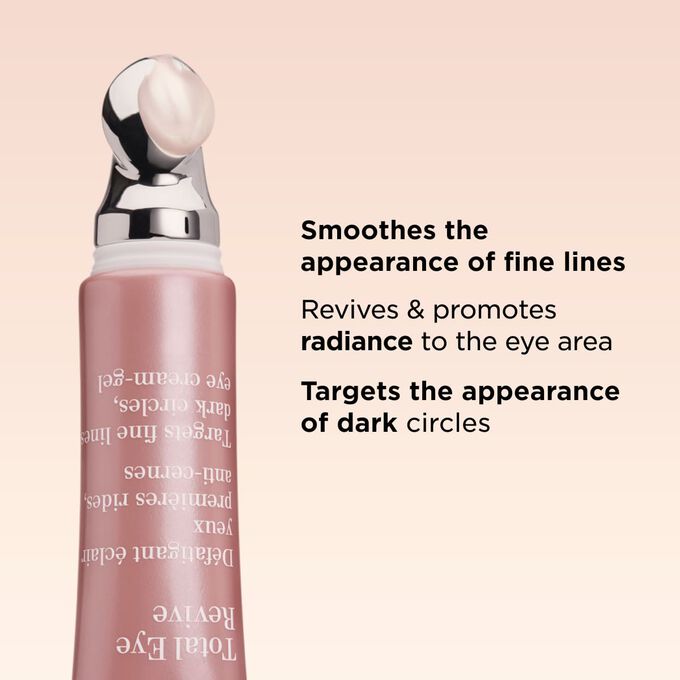 This anti wrinkle and fine line eye cream revives radiance, smooths fine lines, and targets dark circles around the eyes.