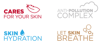 Skin Care - Anti pollution complex - Skin hydration - Let Skin Breathe