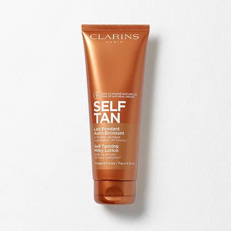 Self Tanning Milky Lotion packshot, that creates a tailor-made tan