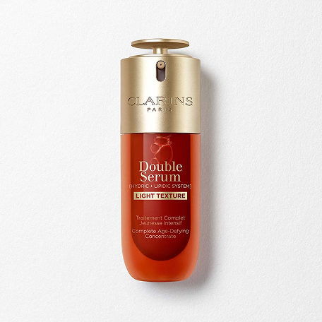 Double Serum Light Texture packshot, that visibly firms and boosts radiance