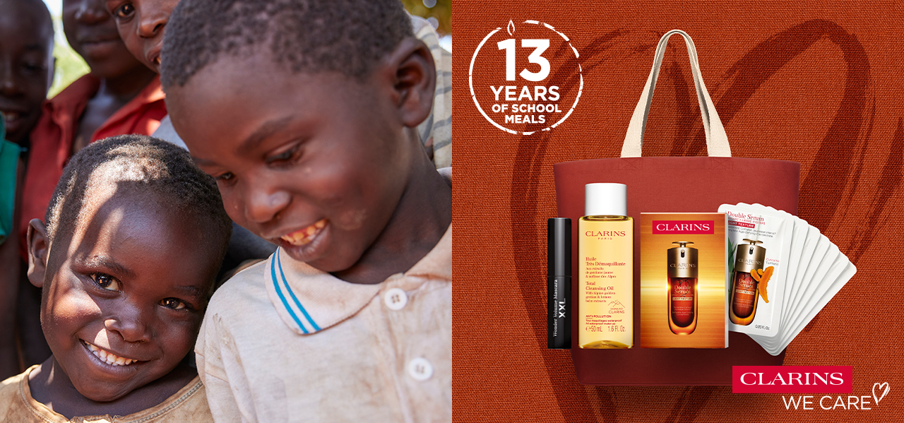 Clarins x Mary's Meals