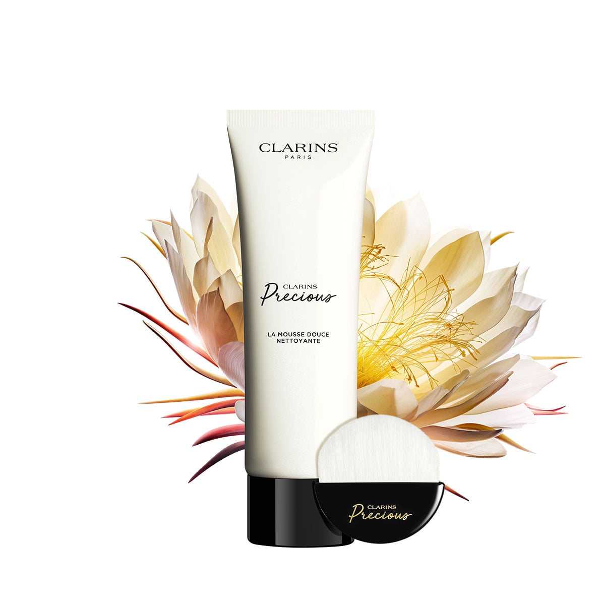 新品！CLARINS Precious La Mousse 洗顔料125ml Precious La Mousse Gentle Cleansing Foam | CLARINS®